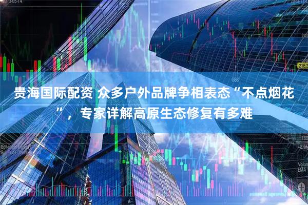 贵海国际配资 众多户外品牌争相表态“不点烟花”，专家详解高原生态修复有多难